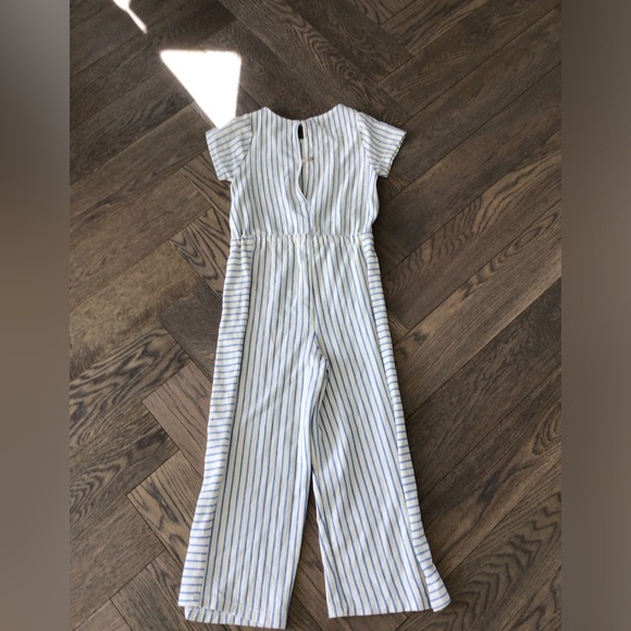 Blue striped romper - Picture 2 of 2